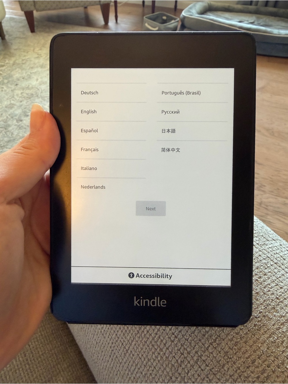 Amazon Kindle paper white 10th gen eBook Reader - Black